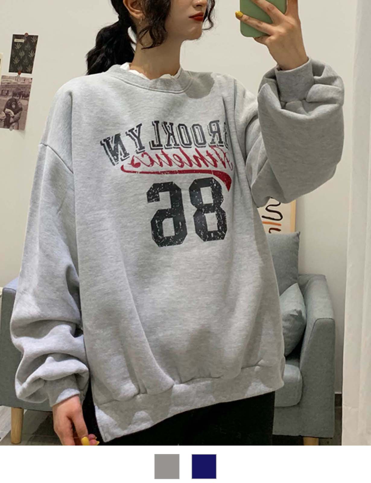 DEVICE select ブルックリン ルーズスウェット メンズ レディース