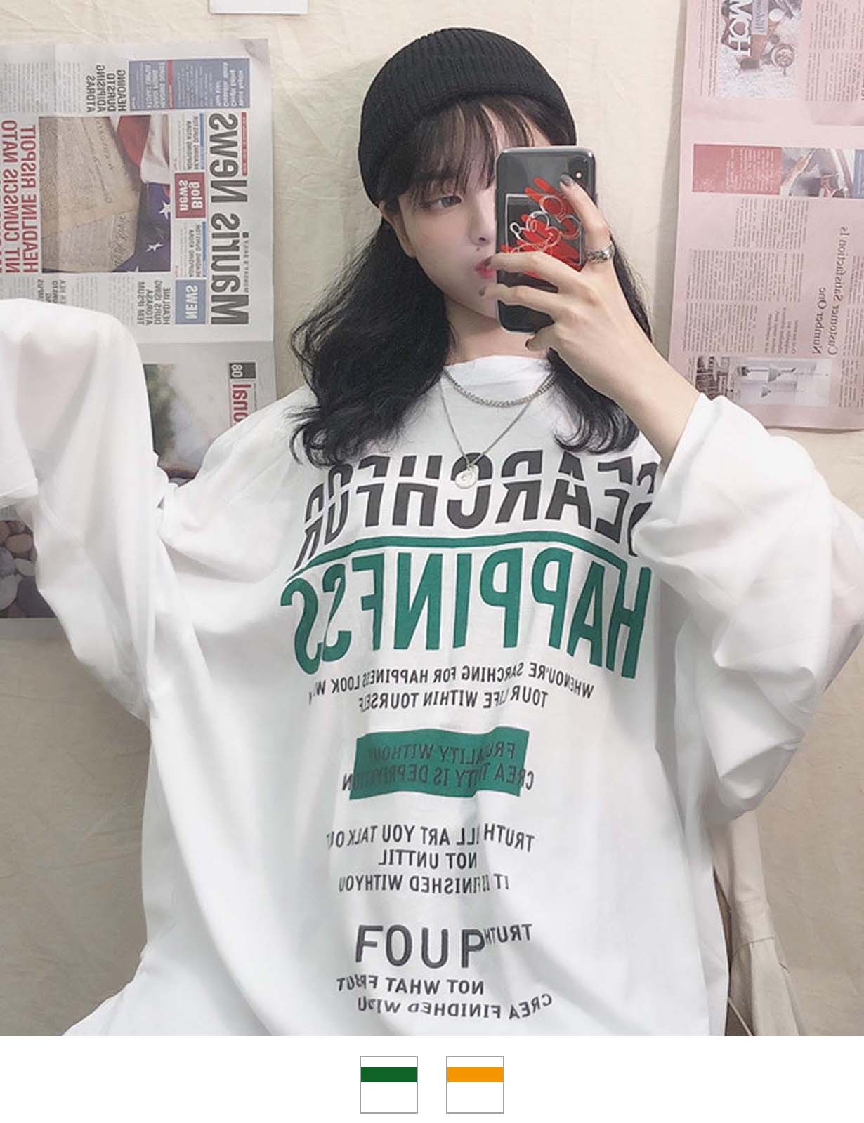 DEVICE select ホワイトベースカラーロンT メンズ レディース