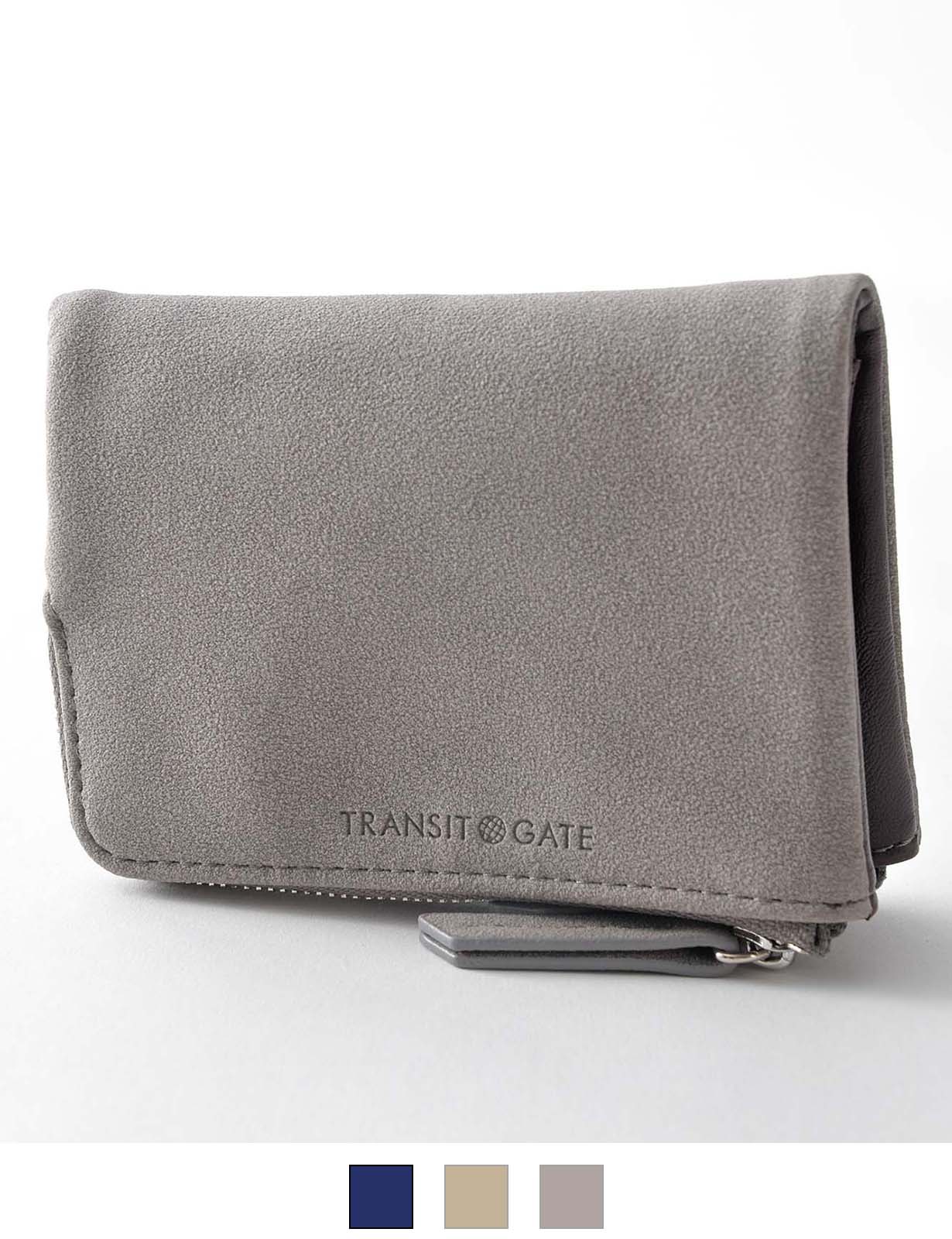 TransitGate フェイクスエード ウォレット