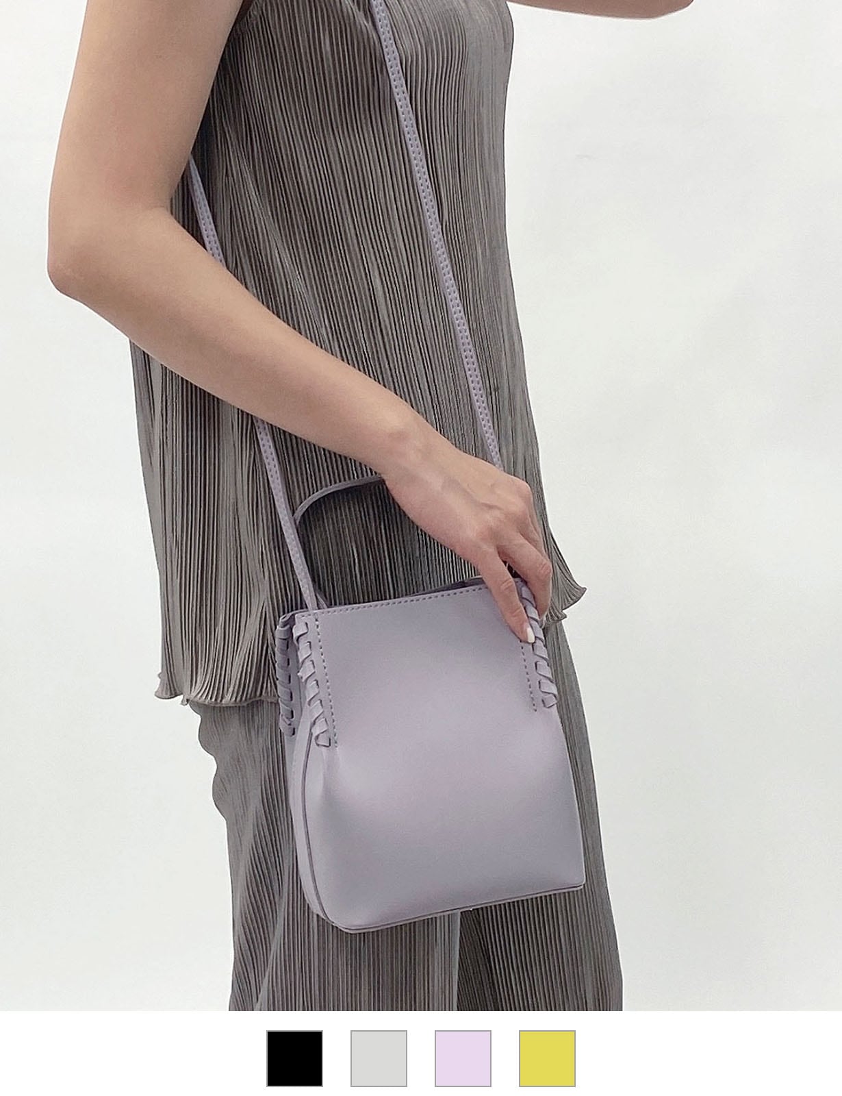 ハーフ編み2WAYショルダー