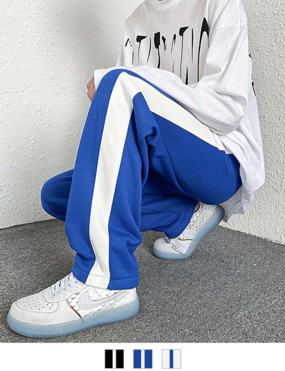 DEVICE select シンプルレター スウェットパンツ メンズ レディース ユニセックス