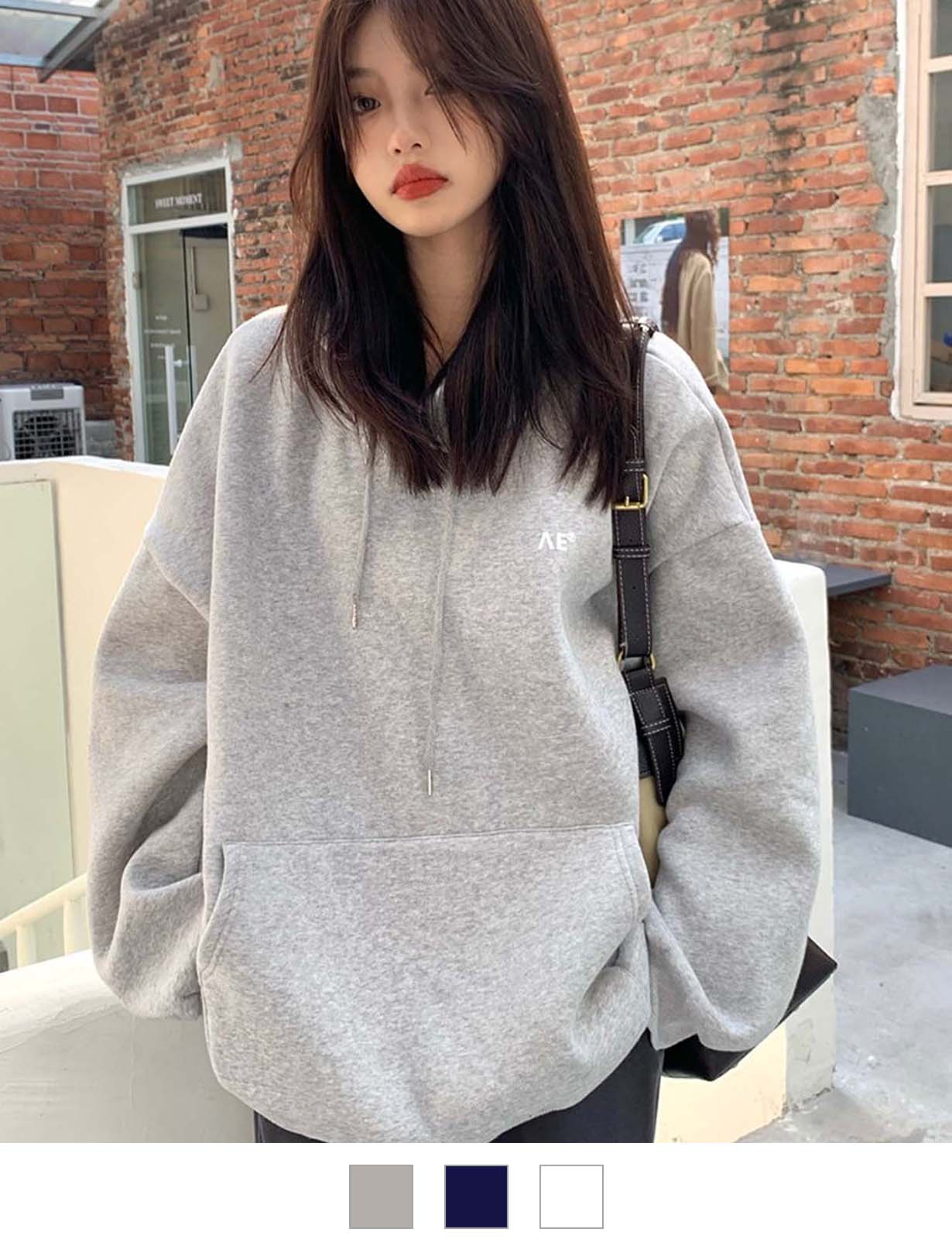 DEVICE select フロント ミニロゴ プルオーバー パーカー メンズ レディース ユニセックス