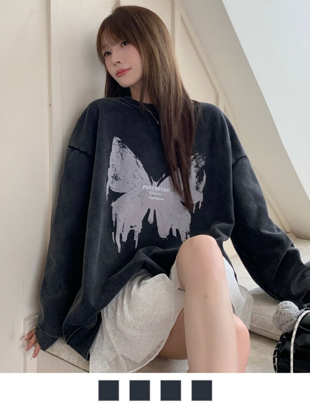 DEVICE select アメリカンヴィンテージ ピグメント 肉厚 スウェット トレーナー メンズ レディース 秋服 冬服