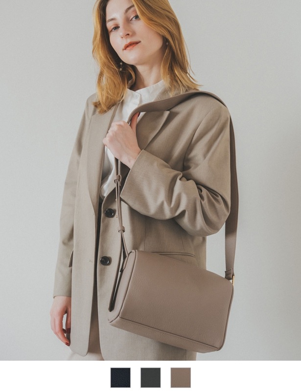 バッグ DEVICE SHOULDER BAG ショルダーバッグ ギャザー バッグ[品番：TOPW0000695]｜DEVICE