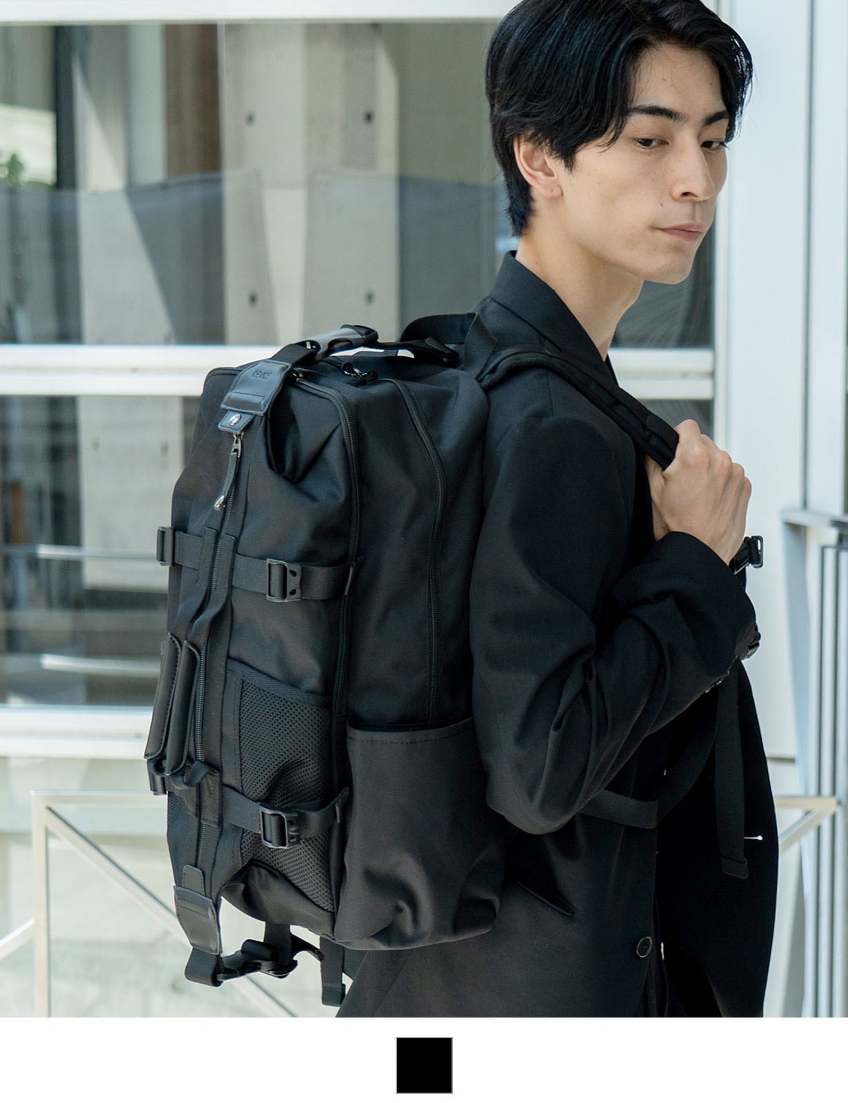 【 DEVICE 】 コーデュラナイロン リュック バックパック メンズ レディース ユニセックス 大きめ おしゃれ ブランド 学生 通勤 カジュアル ストリート きれいめ 大人 DRN25098