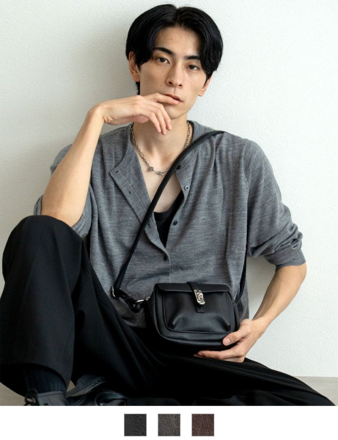 【 DEVICE 】 ヴィンテージデザイン ヴァティカルベルト ショルダーバッグ メンズ レディース ユニセックス おしゃれ ブランド 学生 カジュアル ストリート きれいめ 大人 通勤 DSG25040