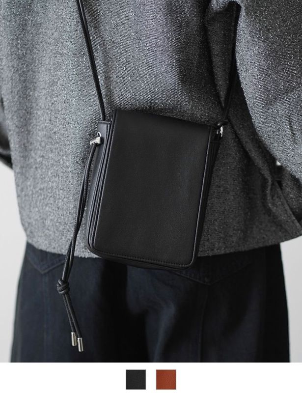 【 DEVICE × こーせコラボ 】Rename ミニスクエアショルダーバッグ メンズ レディース ユニセックス｜合皮 フェイクレザー 斜めがけ 小さめ 軽量 おしゃれ トレンドバッグ ミニショルダー