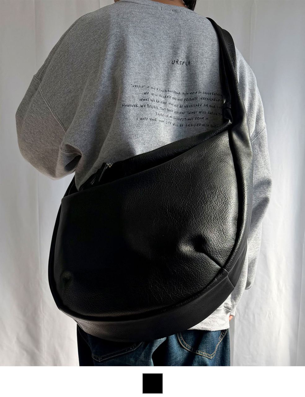 【 DEVICE 】 PUレザー ビッグ ショルダーバッグ メッセンジャーバッグ 大容量 A4 PC収納 ニュースペーパーバッグ 学生 通学バッグ メンズ レディース ユニセックス DSG25039