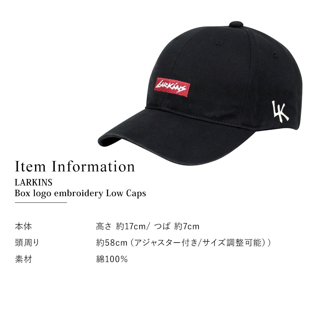 ラーキンスボックスロゴロー CAP
