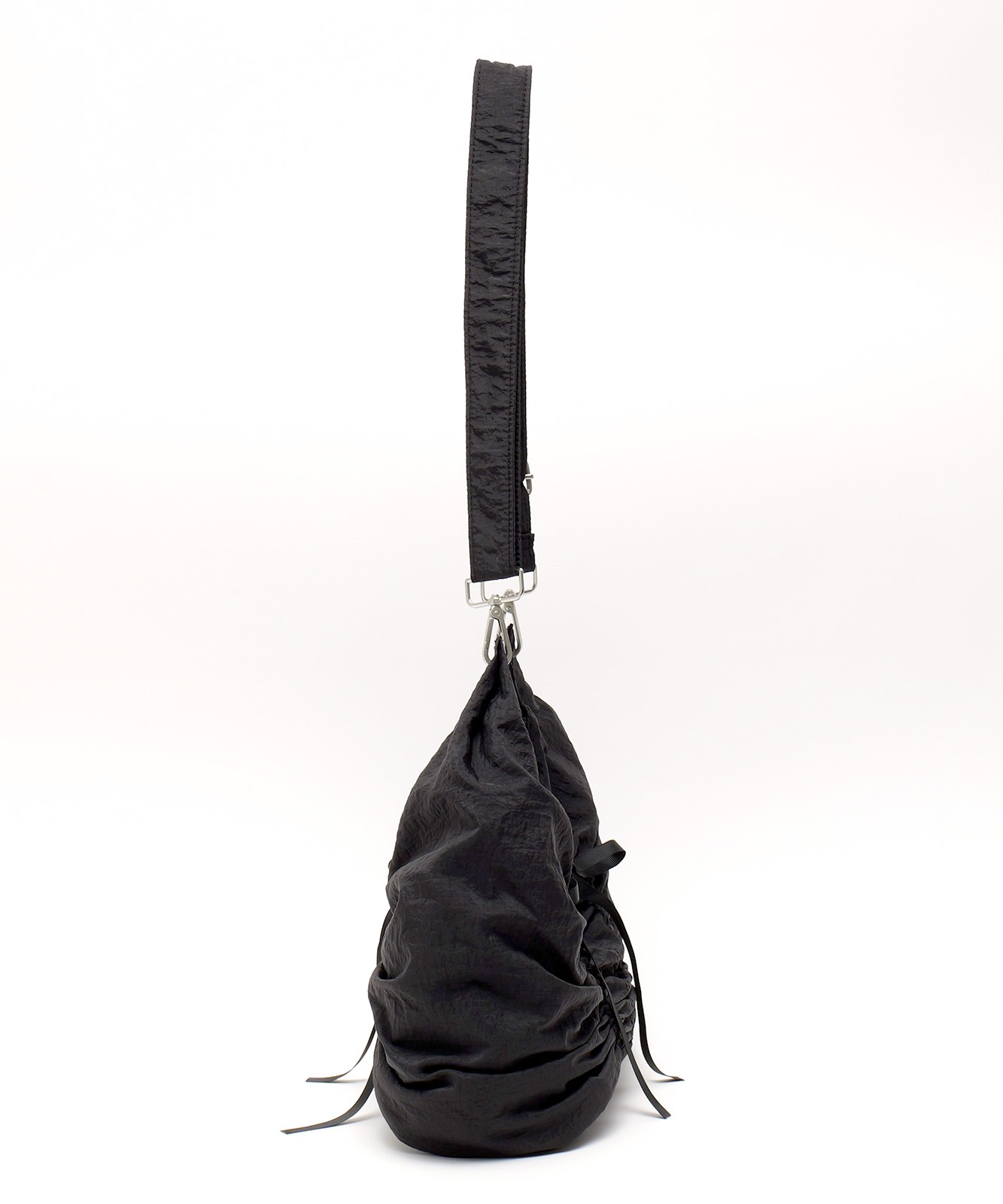 Rename リボン シャーリング バタフライ ギャザー ショルダー トートバッグ メンズ レディース