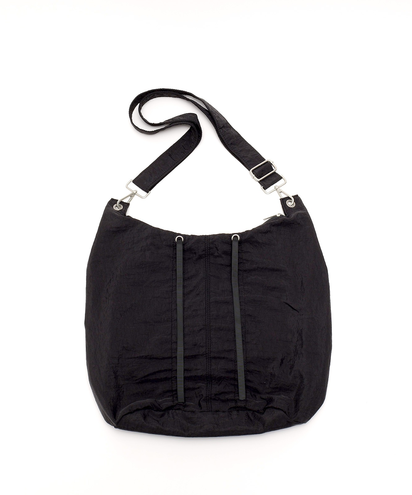 Rename リボン シャーリング バタフライ ギャザー ショルダー トートバッグ メンズ レディース