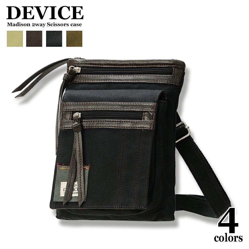 DEVICE マディソン 2way ウエストバッグ