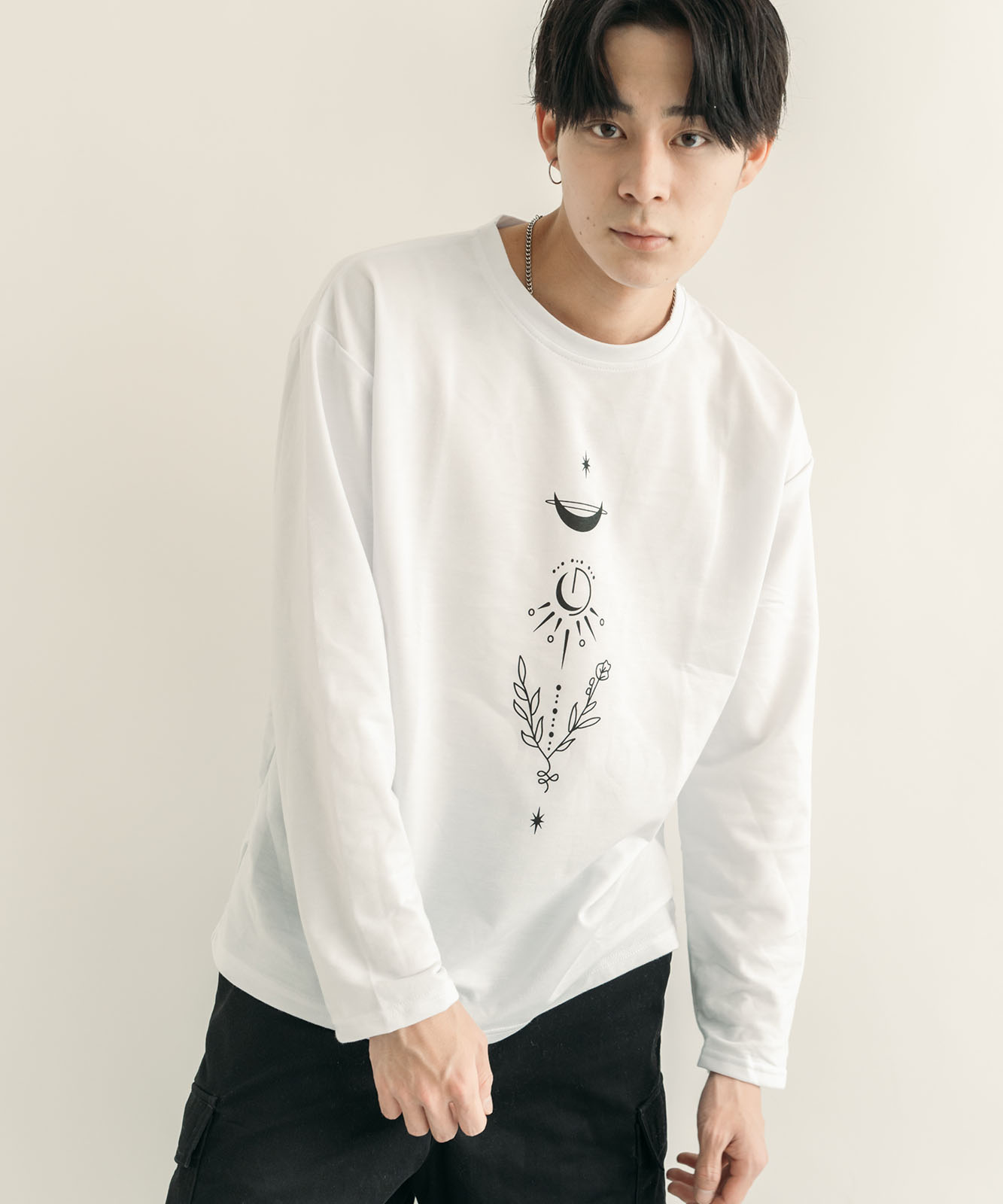 半額45R プリントビッグ長袖Tシャツ オーバーサイズ ユニセックス 新品未使用 楽天市場】【XS-XL】5.6オンス ヘヴィーウェイト長袖Tシャツ