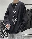 DEVICE select ビッグシルエット タトゥーデザイン プリントTシャツ ロンT 長袖 メンズ レディース ユニセックス