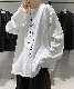 DEVICE select ビッグシルエット タトゥーデザイン プリントTシャツ ロンT 長袖 メンズ レディース ユニセックス