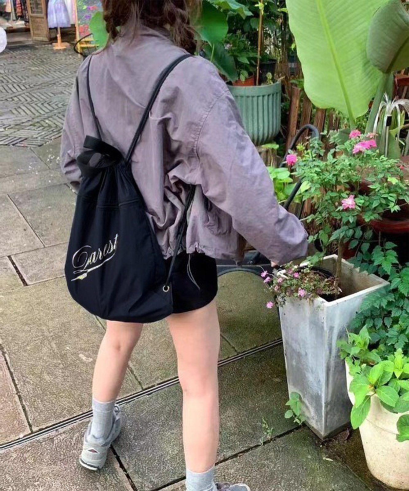 【 DEVICE select 】 ナイロン ドローストリング ナップサック デイパック リュックサック メンズ レディース ユニセックス TA1329B