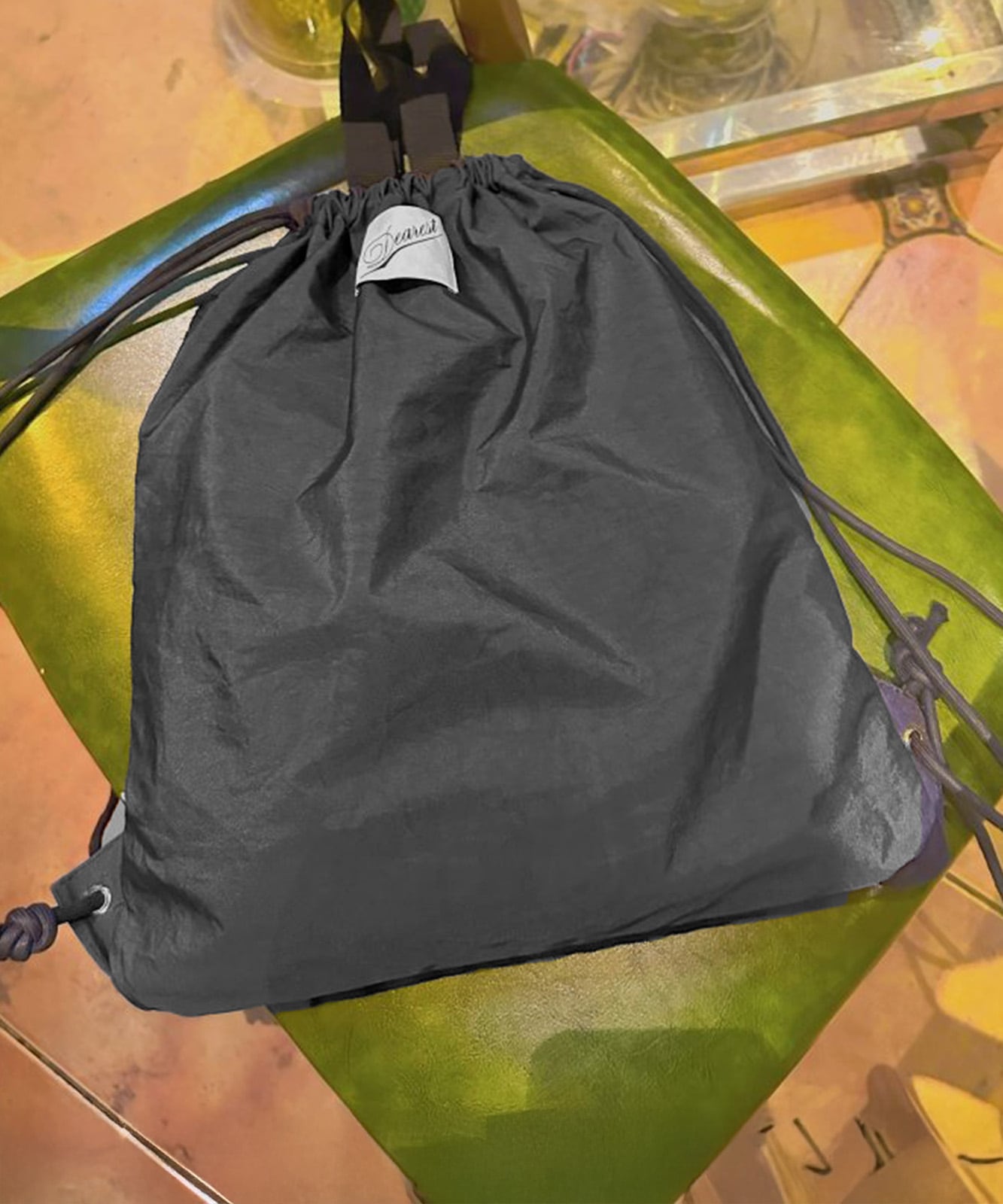 DEVICE select 】 ナイロン ドローストリング ナップサック デイパック