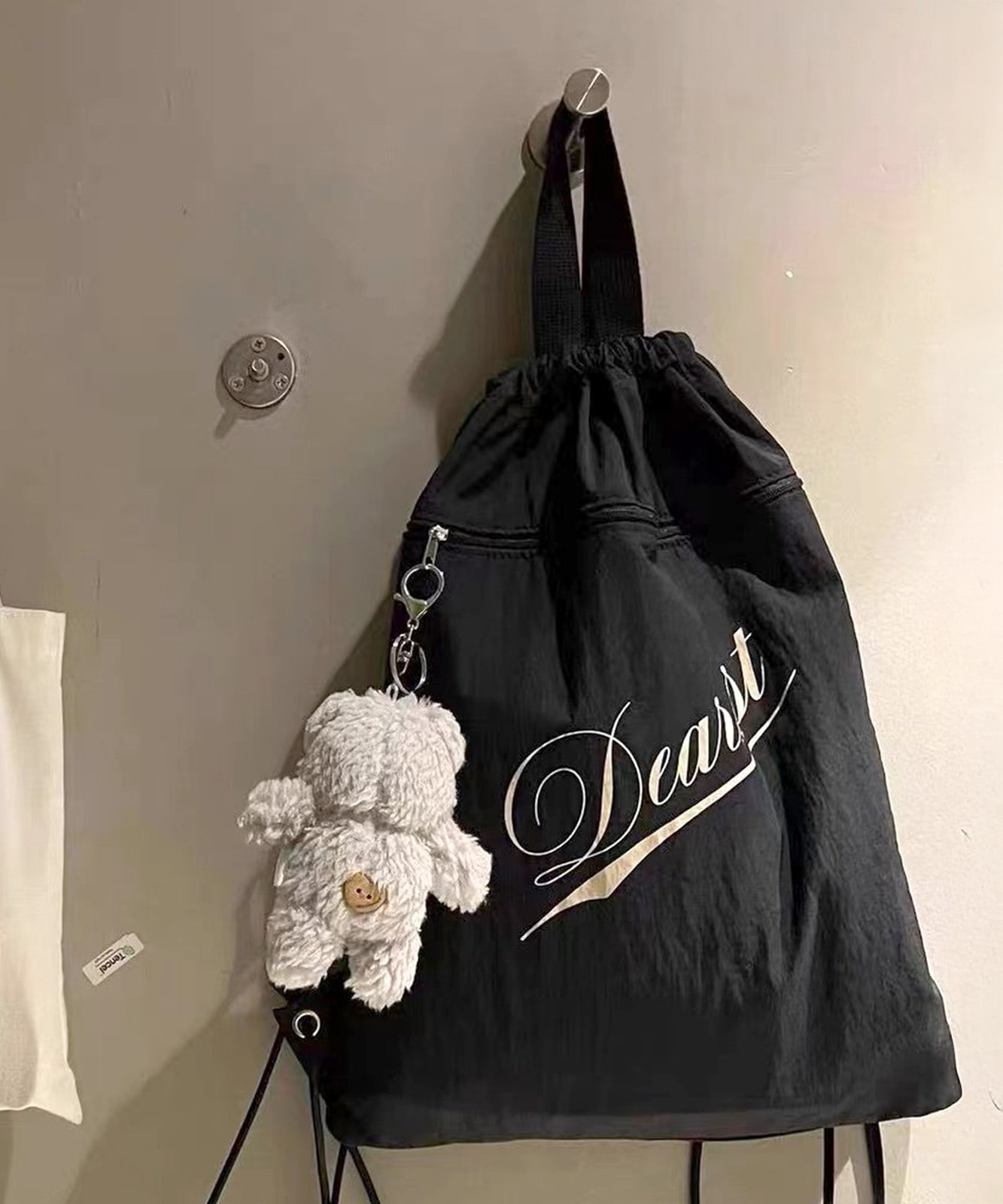 DEVICE select 】 ナイロン ドローストリング ナップサック デイパック