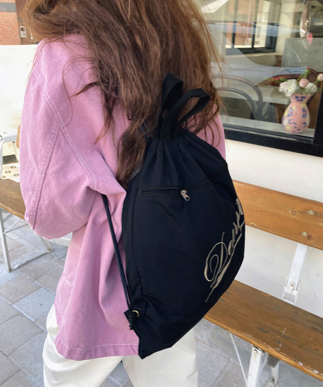 【 DEVICE select 】 ナイロン ドローストリング ナップサック デイパック リュックサック メンズ レディース ユニセックス TA1329B