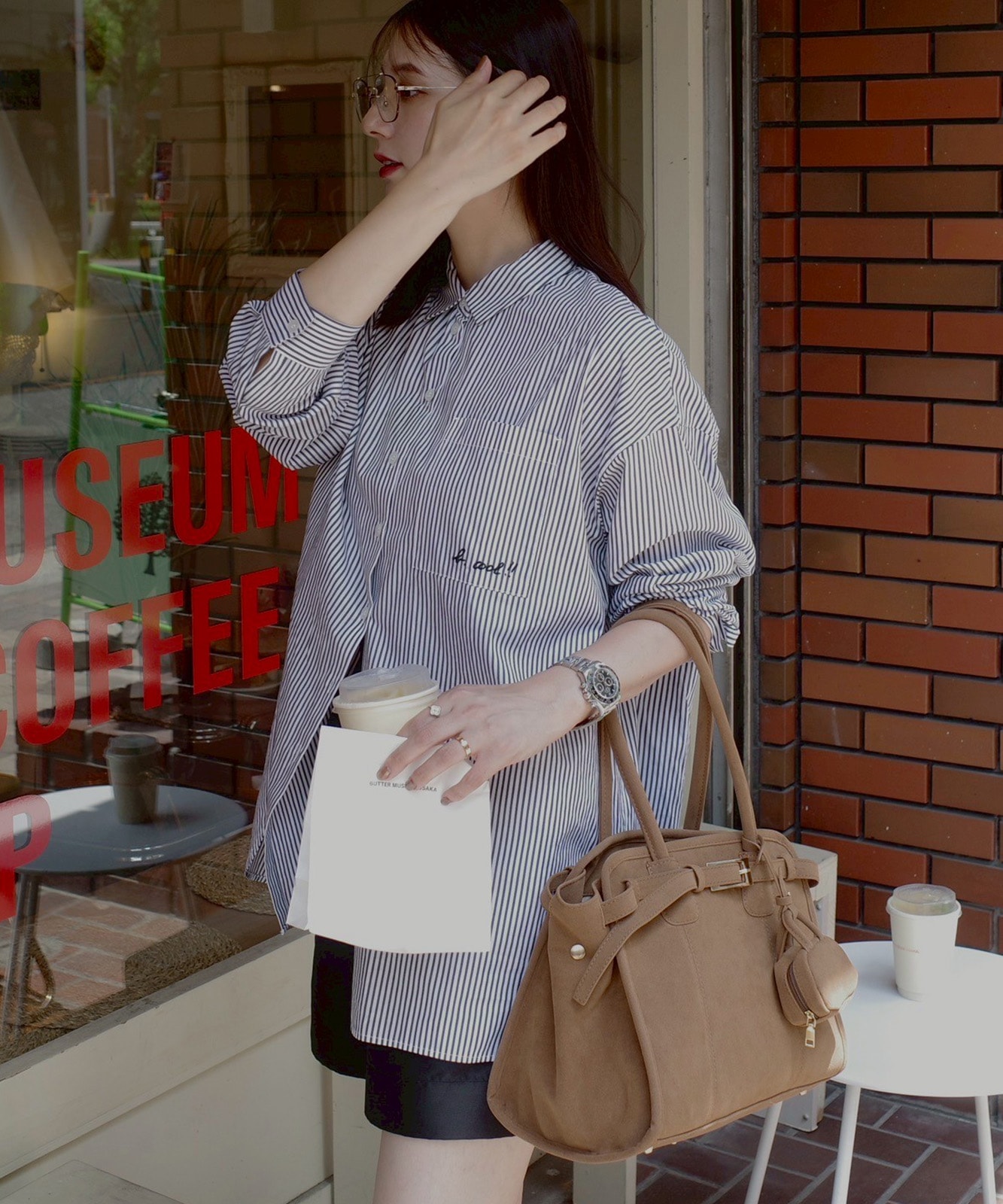 【 DEVICE × mikuコラボ 】REAIMER（リエメ）ベルト デザイン ボストンバッグ レディース MBG25070