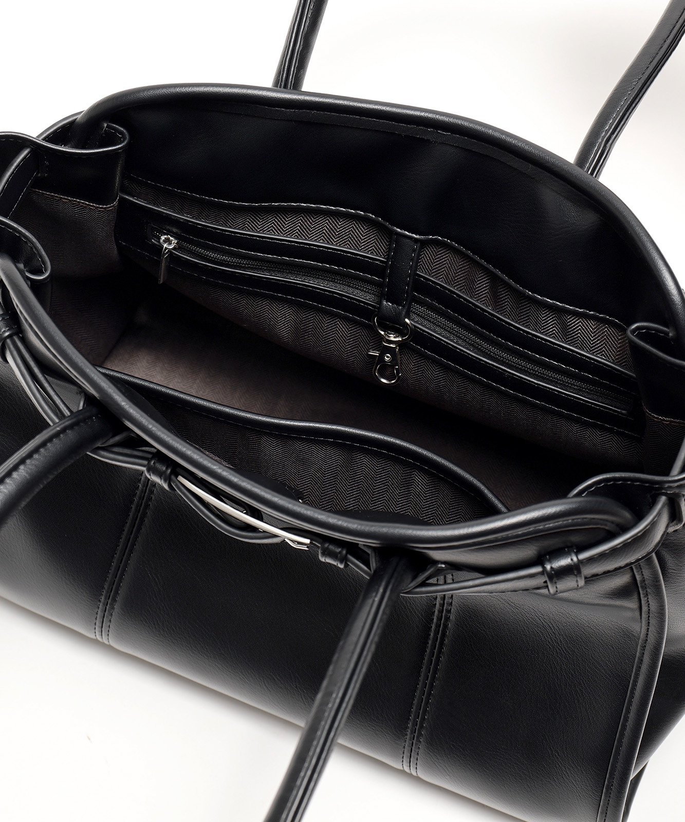 【 DEVICE × mikuコラボ 】REAIMER（リエメ）ベルト デザイン ボストンバッグ レディース MBG25070