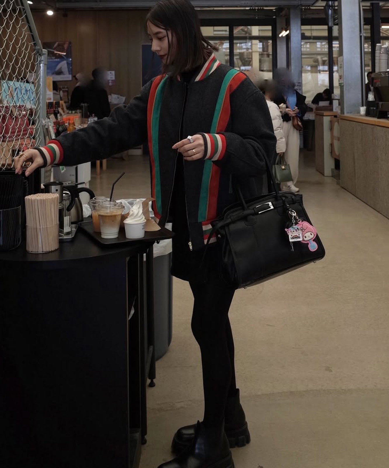 【 DEVICE × mikuコラボ 】REAIMER（リエメ）ベルト デザイン ボストンバッグ レディース MBG25070