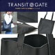 TransitGate G2 本革 縦型スクエアレザートートバッグ