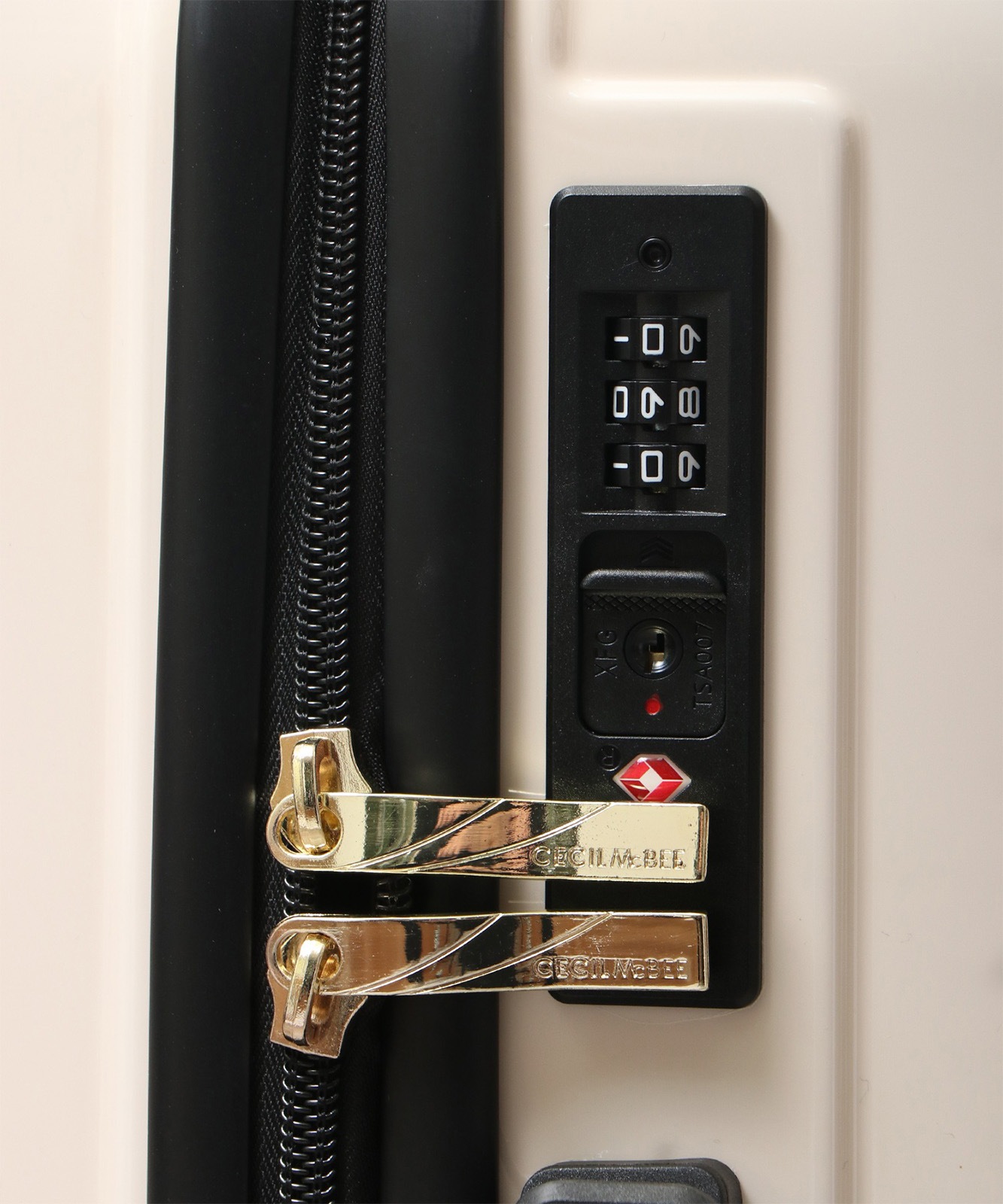 CECIL McBEE セシルマクビー キャリーケース スーツケース Sサイズ 機内持ち込み可能  【オリジナルジャガード トラベルボストンバッグ付き】