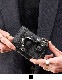 DEVICE select ライダースジャケットデザイン ミドル財布 ミニ財布 ミニウォレット メンズ レディース