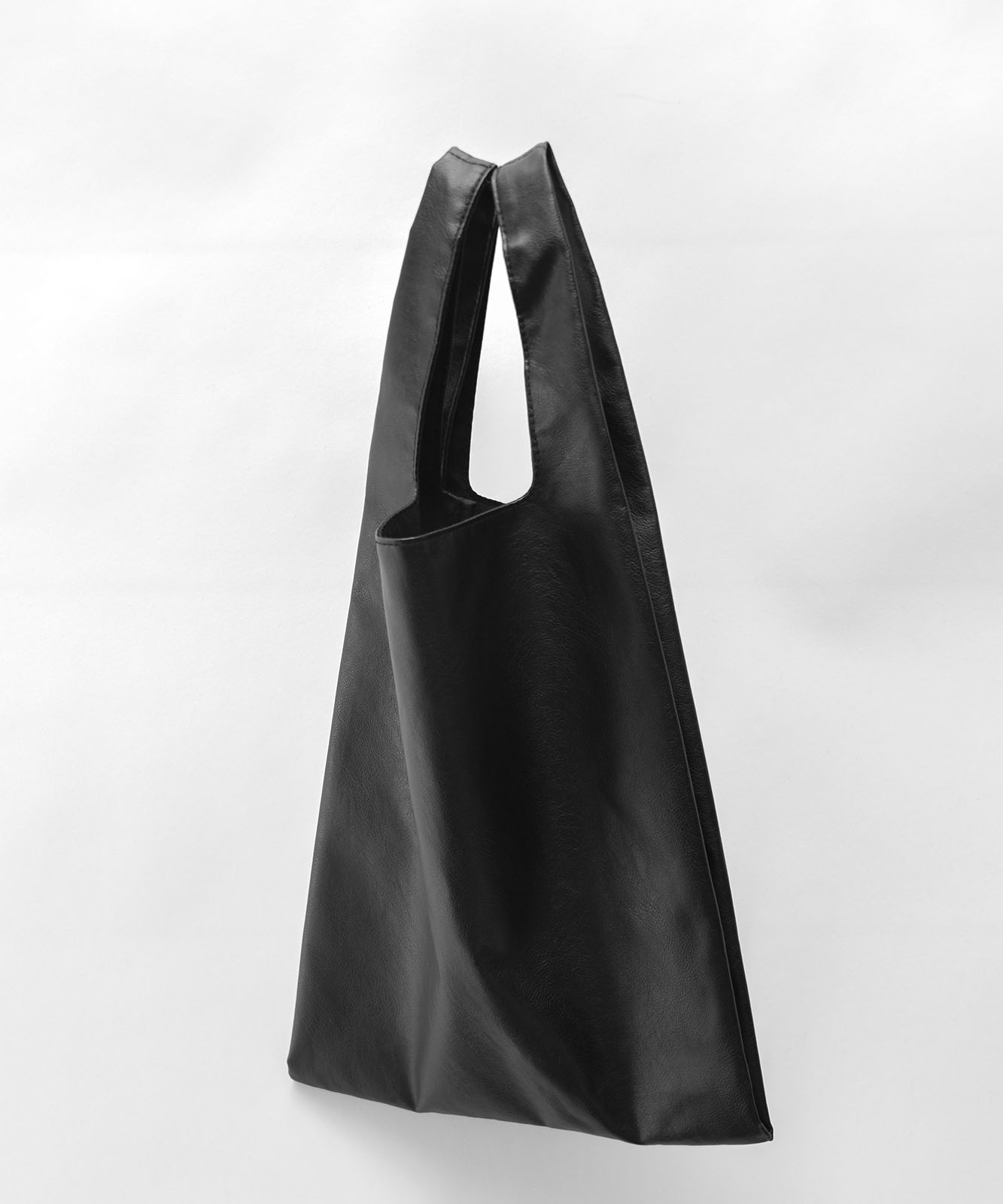 Rename フェイクレザー 2WAY  ショッパーショルダーバッグ