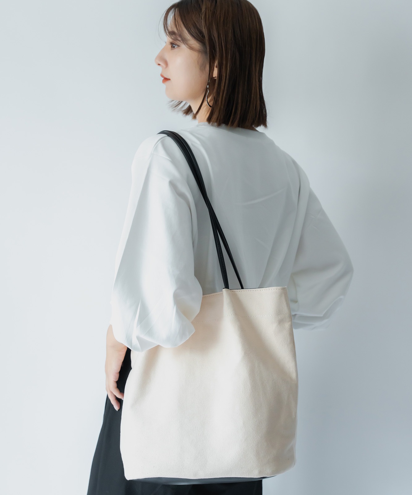 Rename カゴ キャンバス トートバッグ かごバッグ メンズ レディース