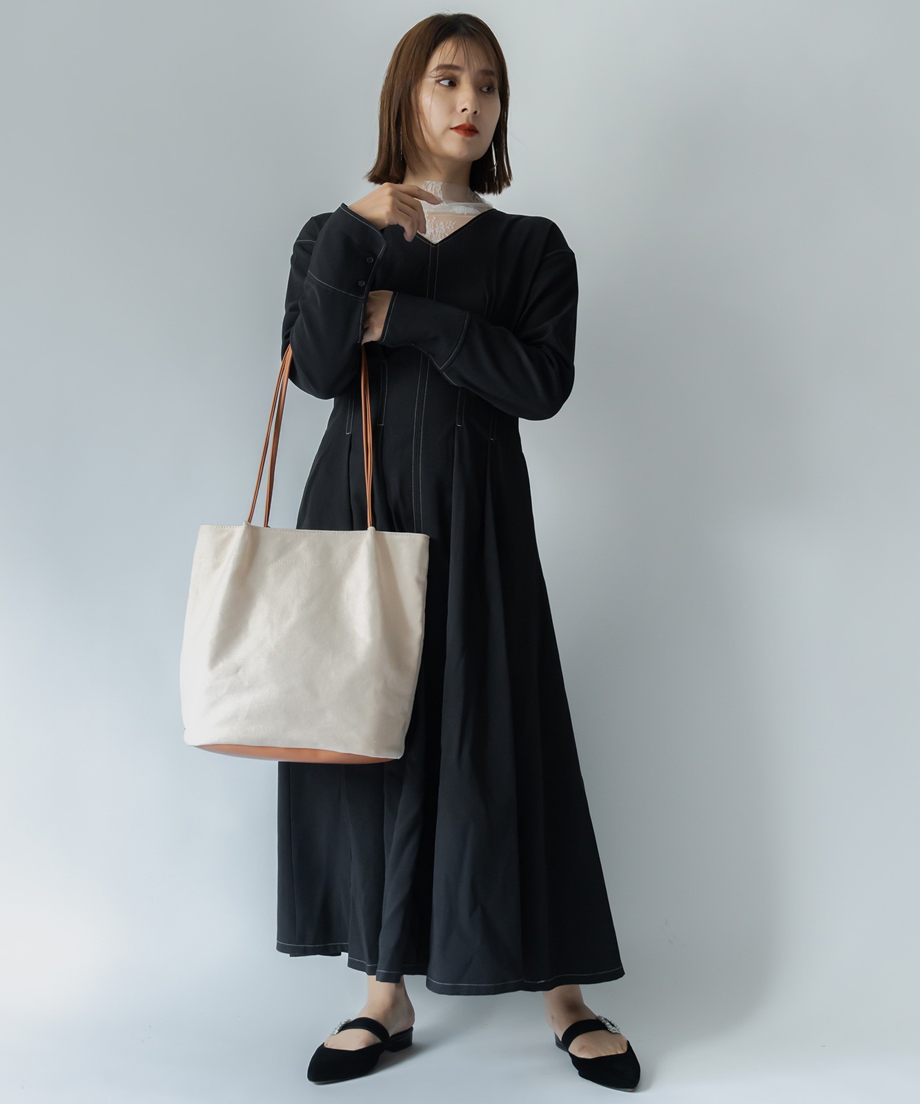 Rename カゴ キャンバス トートバッグ かごバッグ メンズ レディース