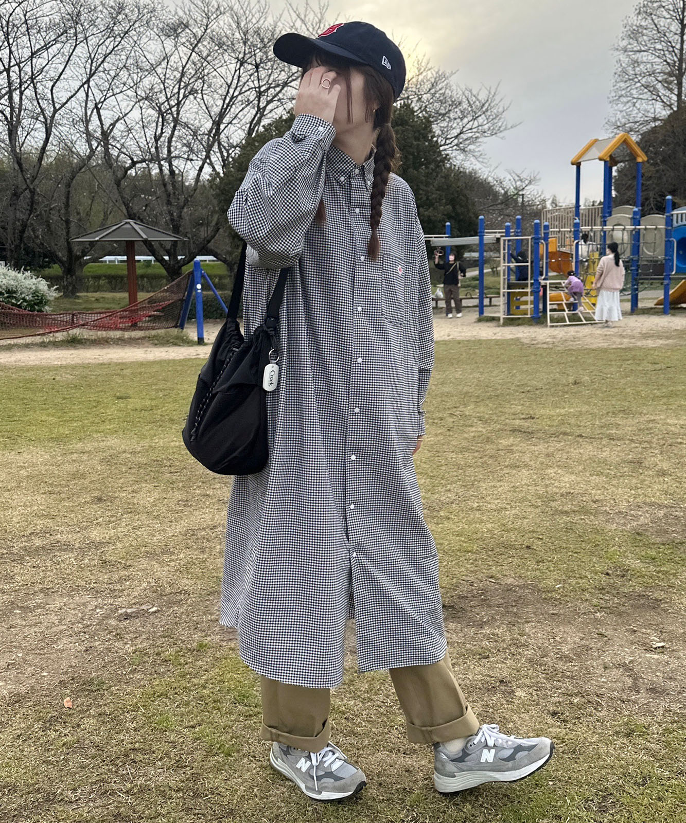 【 DEVICE × mikaコラボ 】 Rename カラビナ付き パラコード巾着 ナイロン ショルダーバッグ 巾着バッグ メンズ レディース