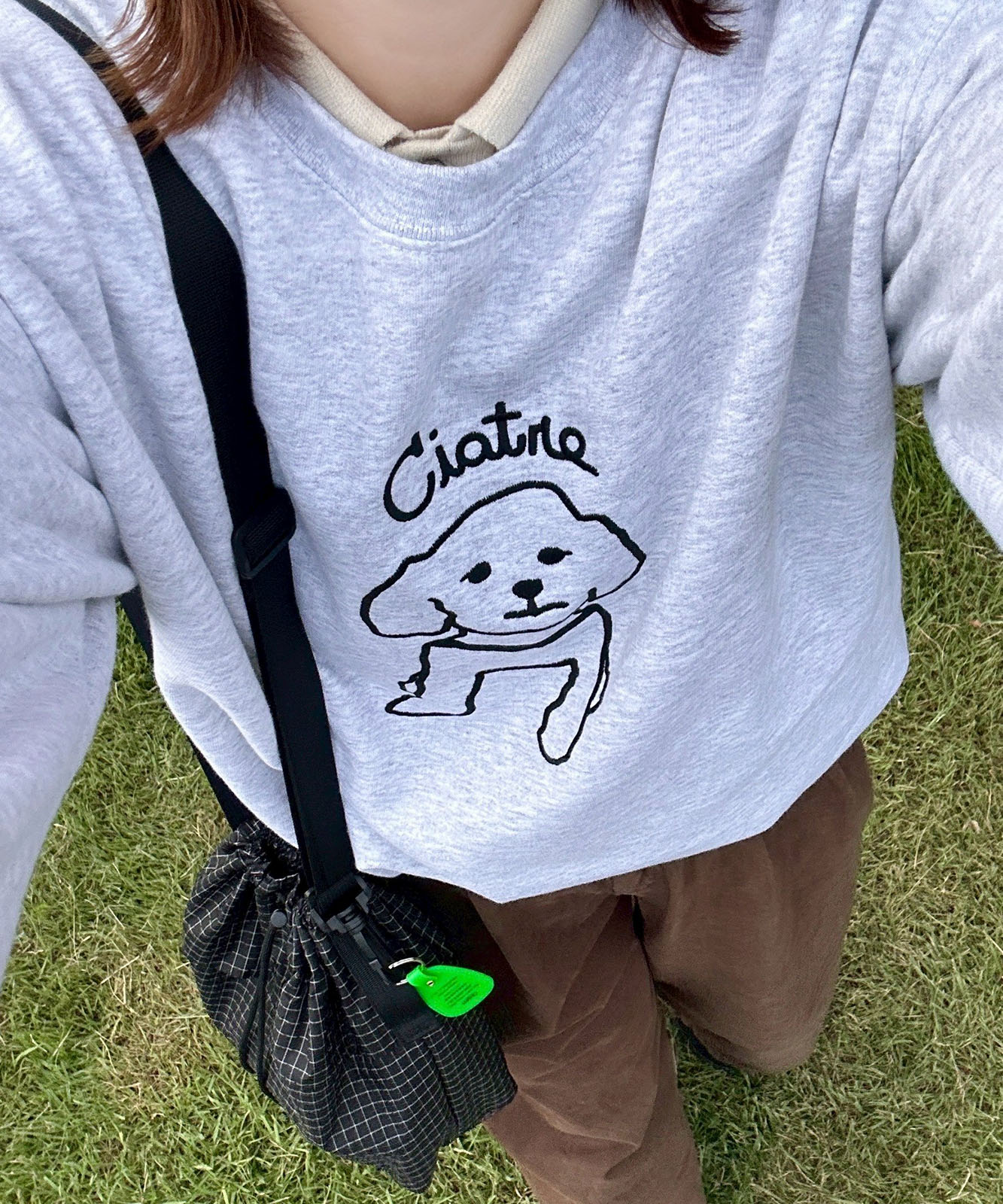 【 DEVICE × mikaコラボ 】 Rename カラビナ付き パラコード巾着 ナイロン ショルダーバッグ 巾着バッグ メンズ レディース