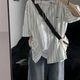 ストライプ ビッグシルエット 半袖 シャツ