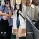 ストライプ ビッグシルエット 半袖 シャツ