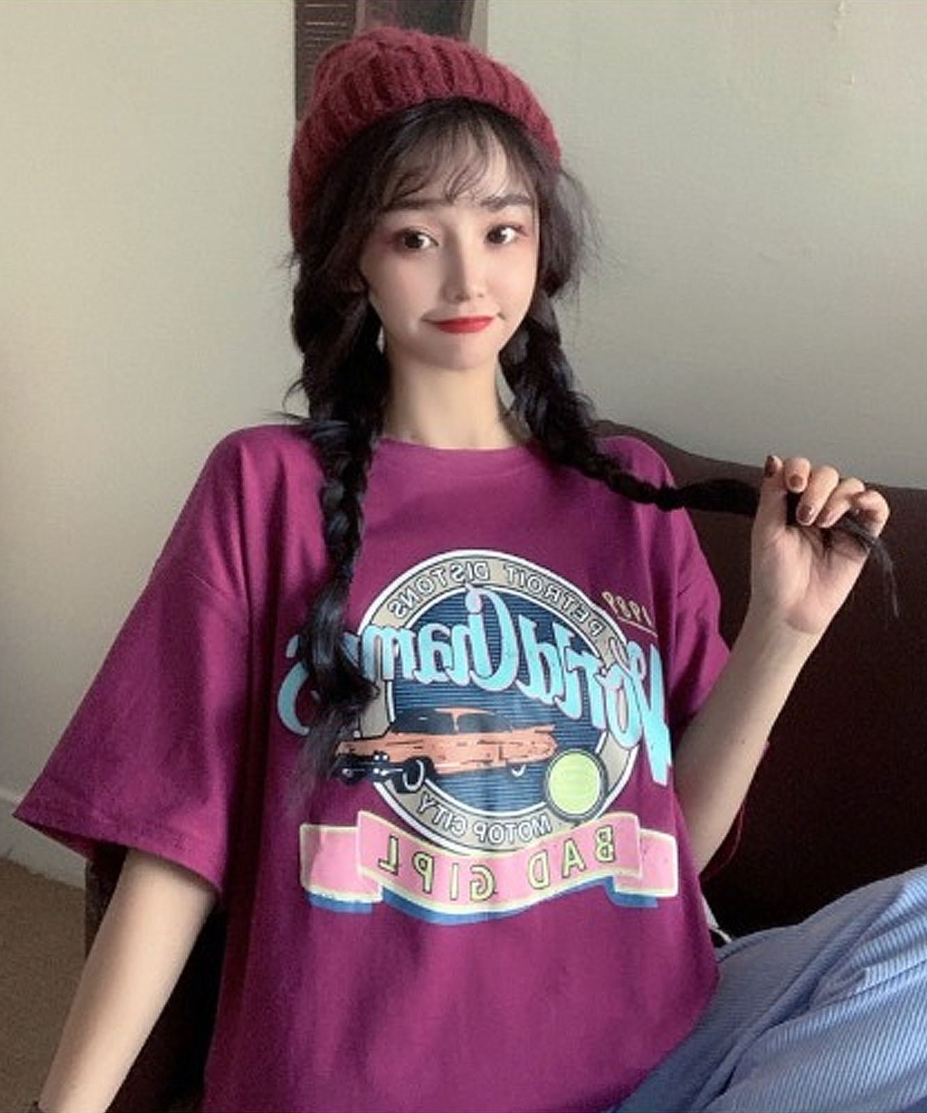 DEVICE select ヴィンテージスタイルビッグシルエットTシャツ メンズ レディース