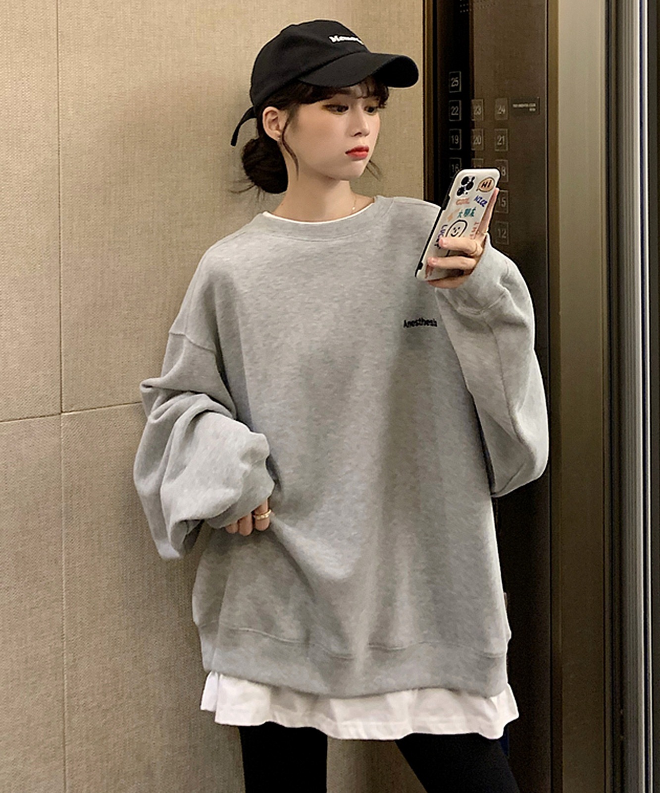 DEVICE select ストリートデザイン スウェット トレーナー メンズ レディース ユニセックス