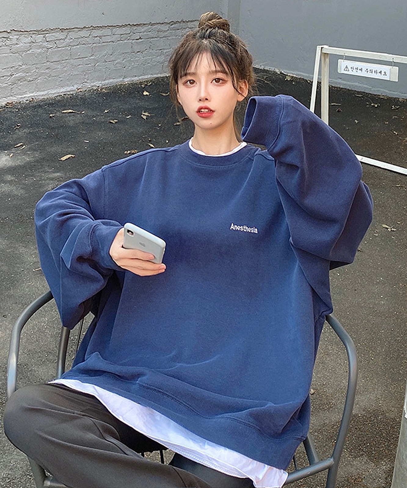 DEVICE select ストリートデザイン スウェット トレーナー メンズ レディース ユニセックス