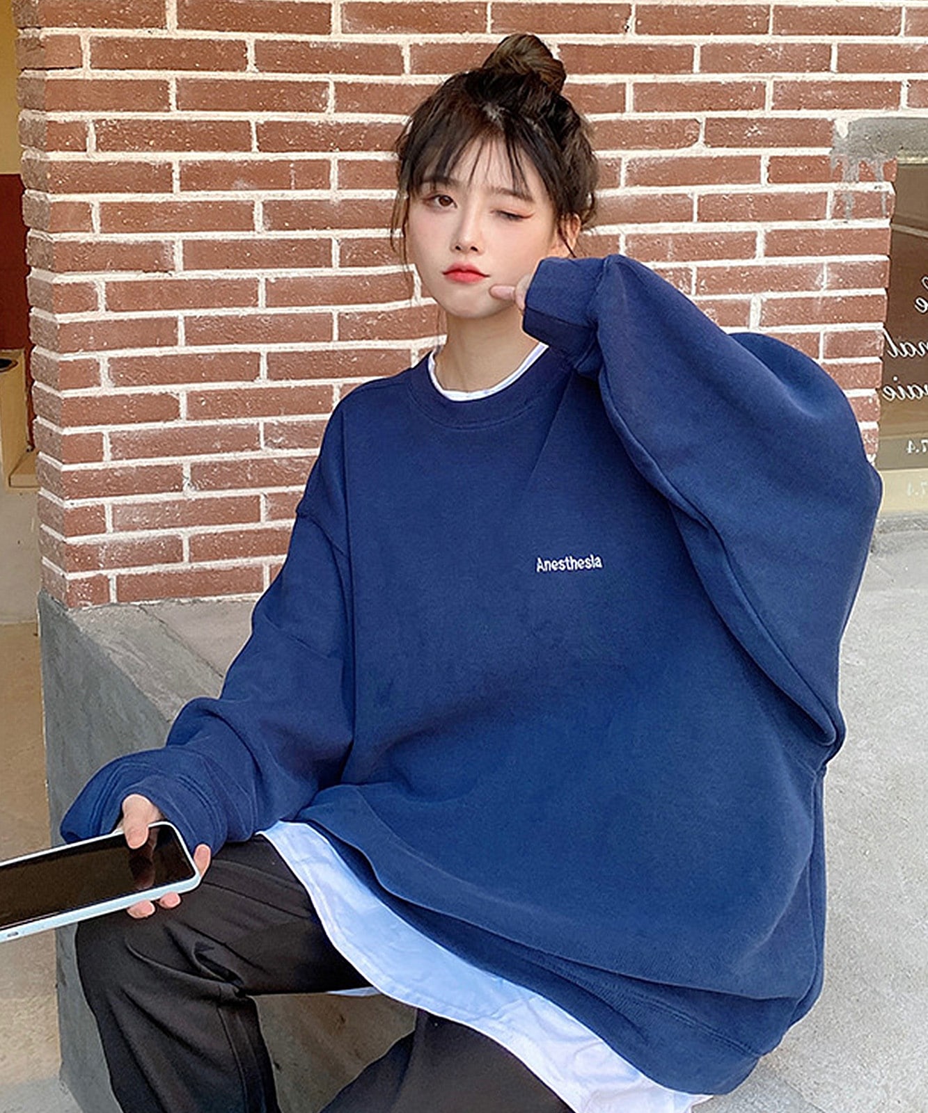 DEVICE select ストリートデザイン スウェット トレーナー メンズ レディース ユニセックス