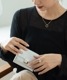 Rename グロッシー 3つ折り財布