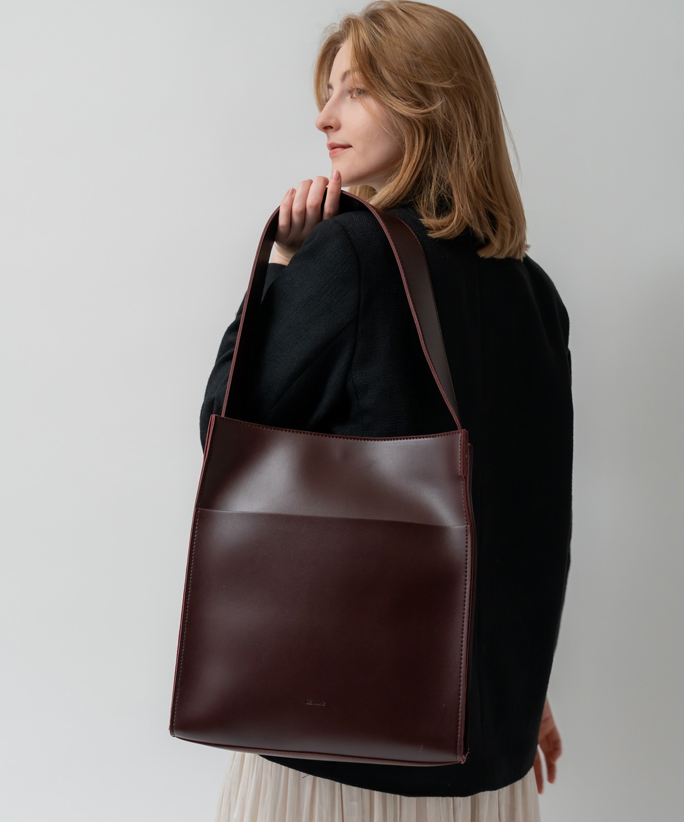 Rename フェイクレザー ショルダーバッグ