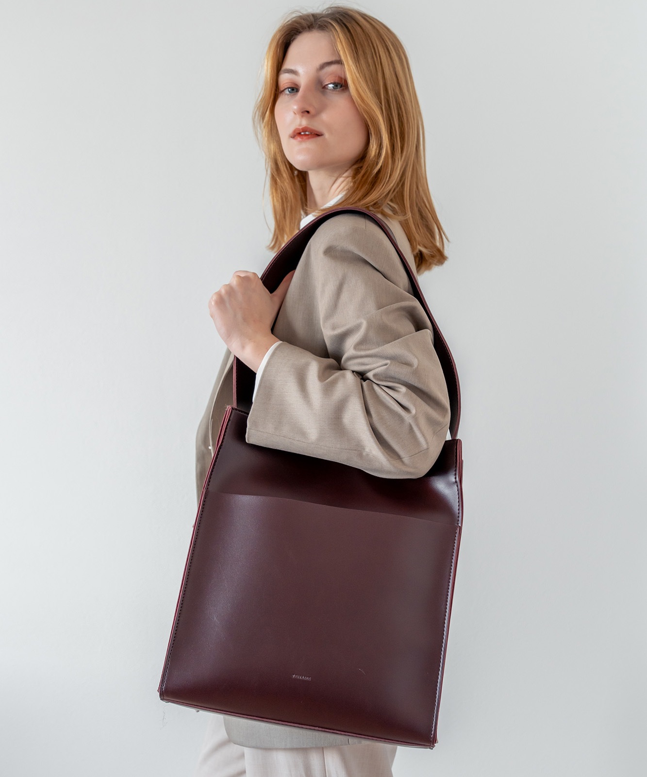 Rename フェイクレザー ショルダーバッグ