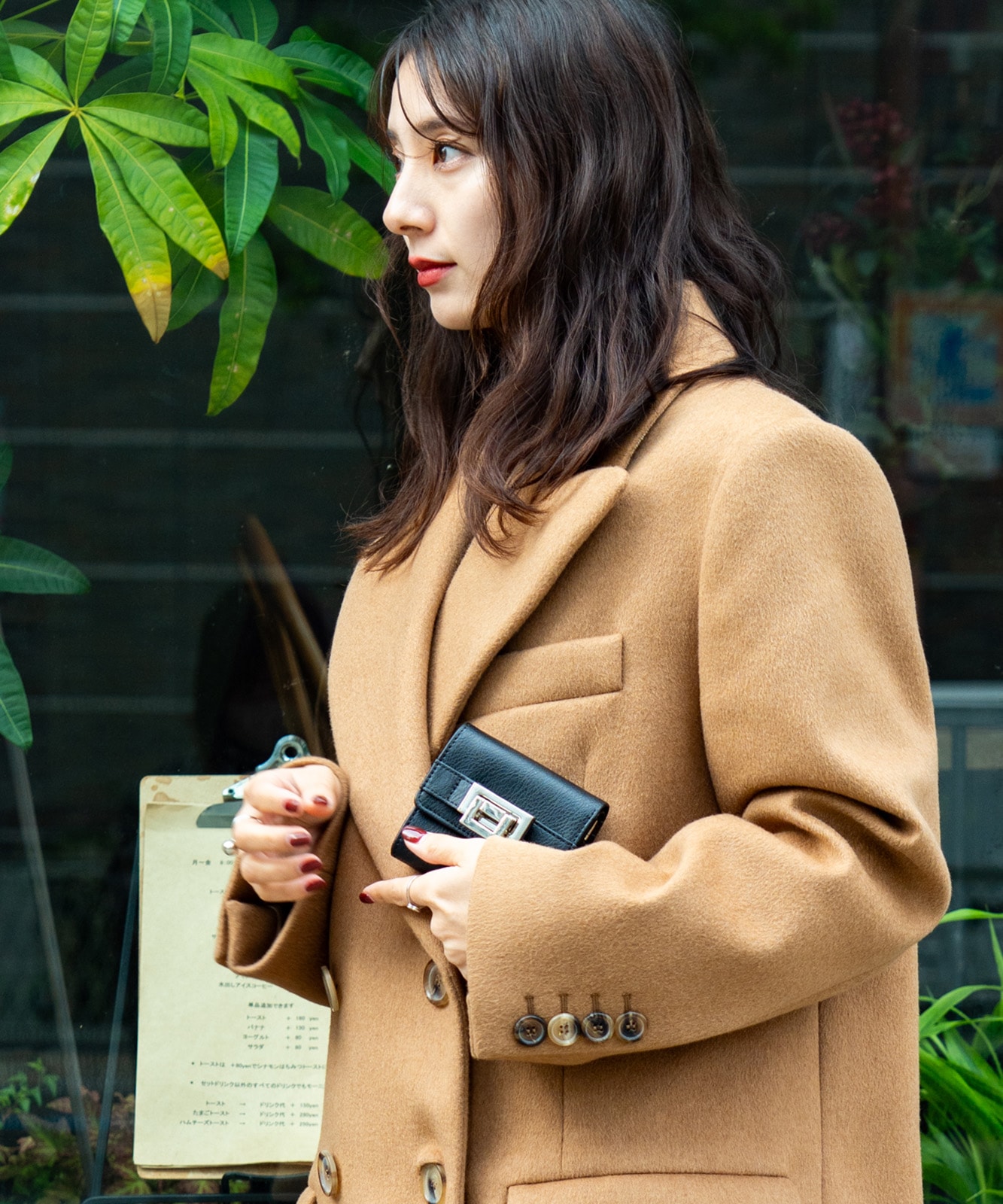 DEVICE ヴィンテージデザイン 三つ折り財布 