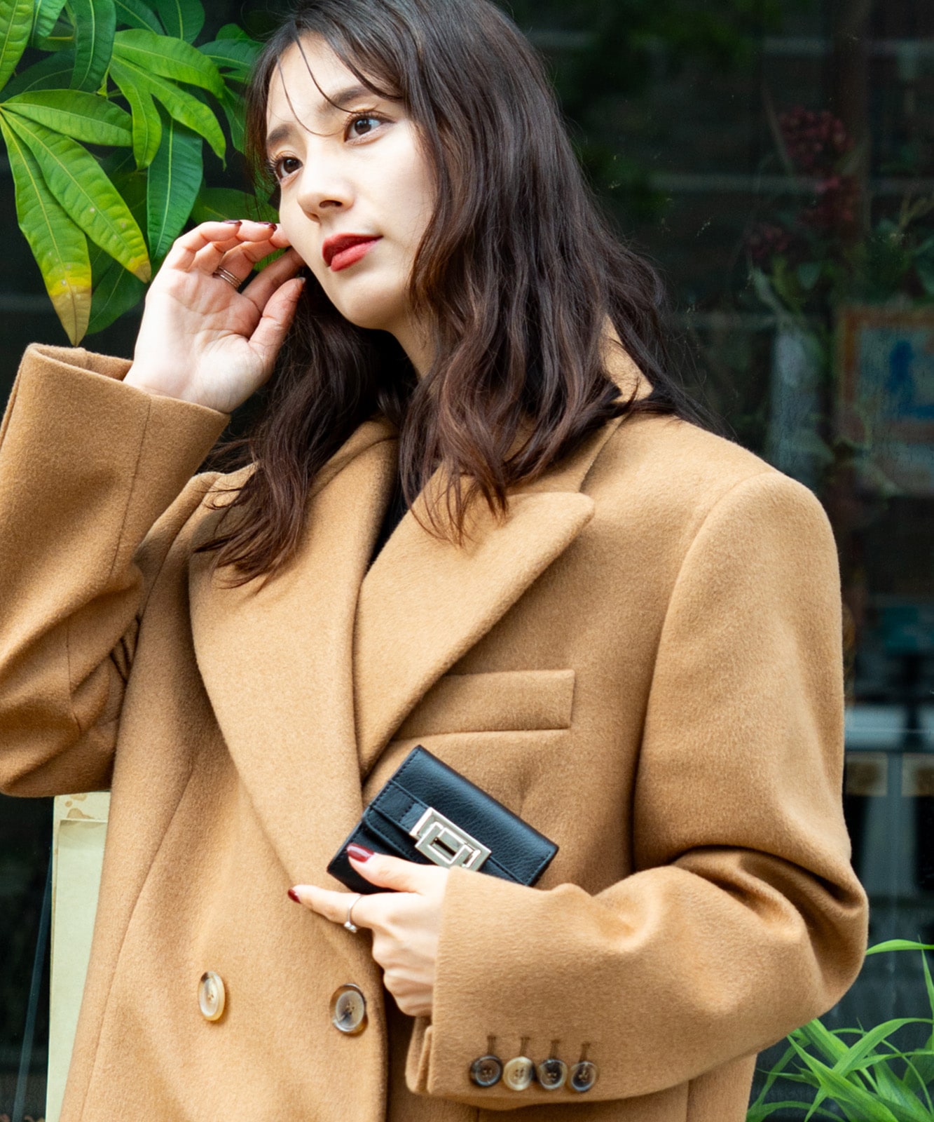 DEVICE ヴィンテージデザイン 三つ折り財布 