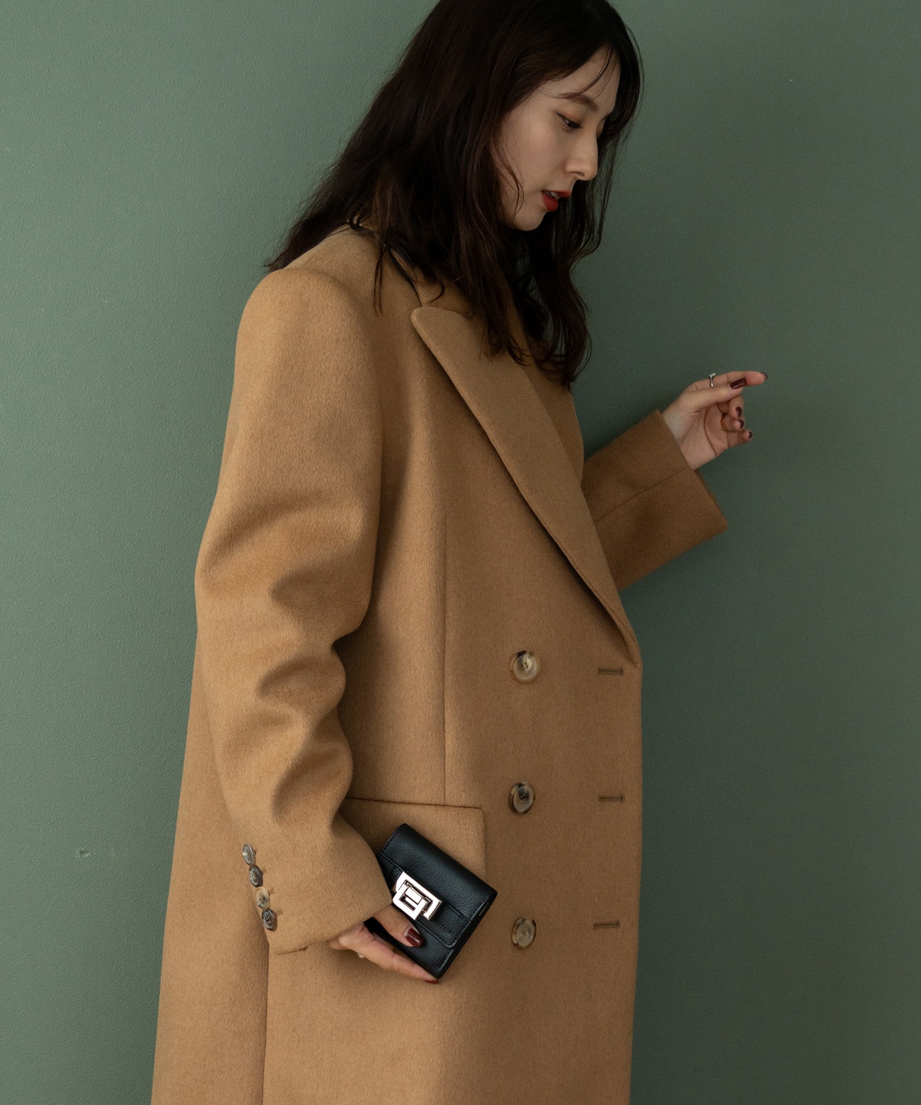 DEVICE ヴィンテージデザイン 三つ折り財布 