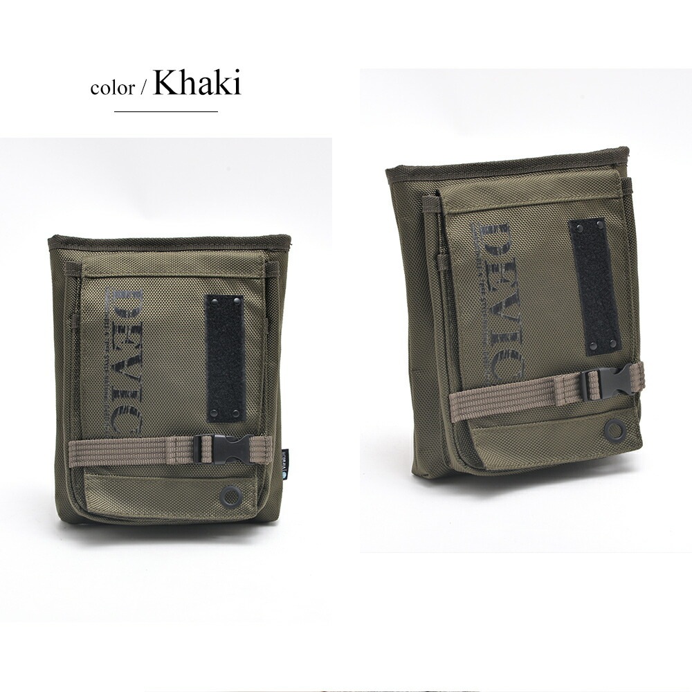 DEVICE 抗菌 抗ウイルス フロントバックル 2way ショルダーバッグ 【内装「ポリジン・バイラルオフ」加工対応製品】