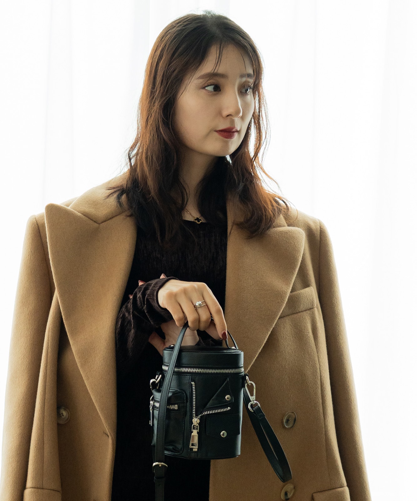 DEVICE 】 ライダースデザイン バニティ ショルダーバッグ DSG25045