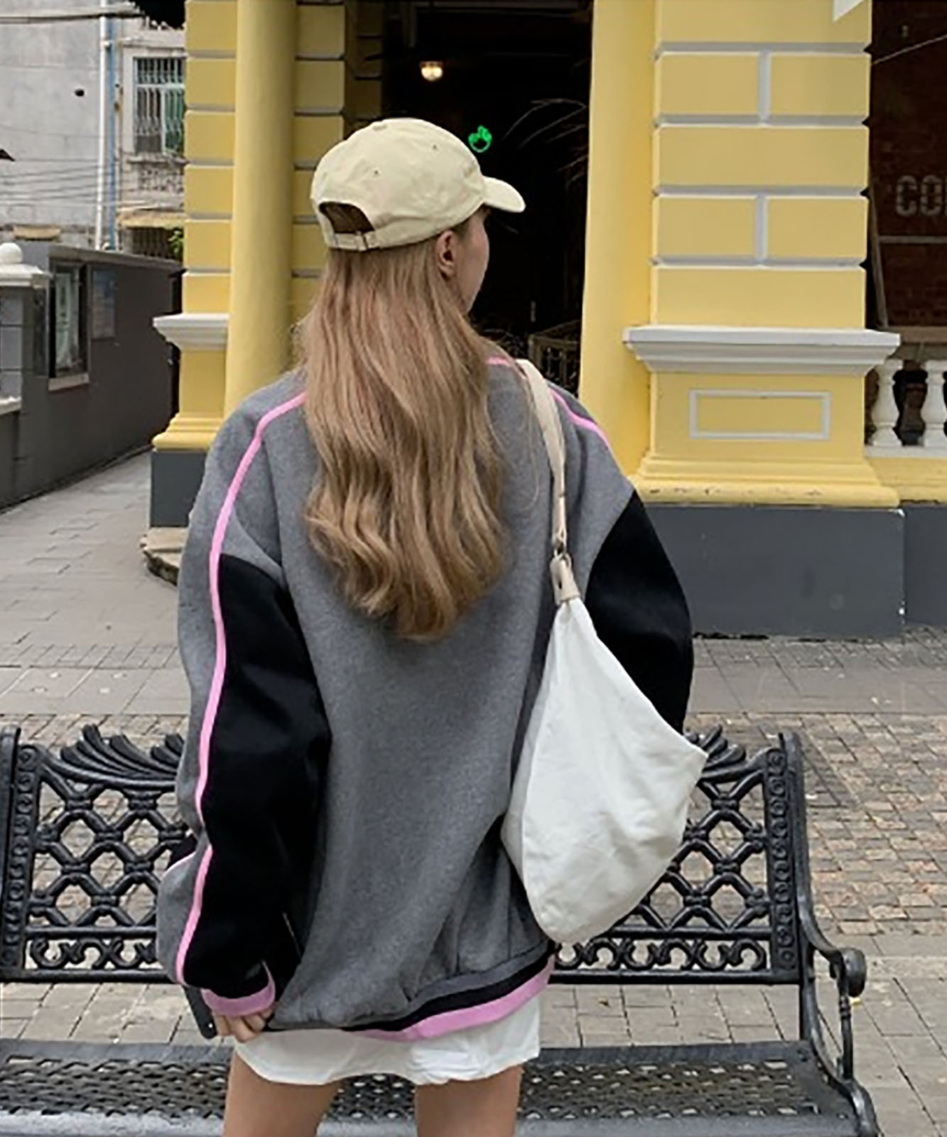 DEVICE select フロントビッグロゴ スウェット トレーナー