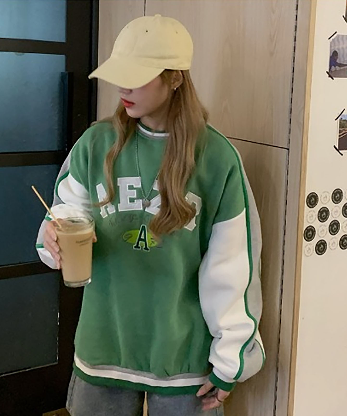 DEVICE select フロントビッグロゴ スウェット トレーナー